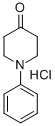 1-PHENYLPIPERIDIN-4-ONE HYDROCHLORIDE Struktur