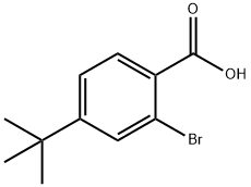 2-BROMO-4-TERT-BUTYLBENZOIC ACID Struktur