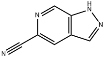 1H-Pyrazolo[3,4-c]pyridine-5-carbonitrile(9CI) Struktur