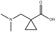 Cyclopropanecarboxylic acid, 1-[(dimethylamino)methyl]- (9CI) Struktur