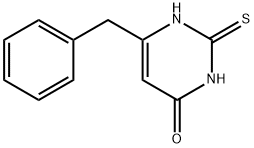 6-芐基-2-硫脲嘧啶, 6336-50-1, 結(jié)構(gòu)式