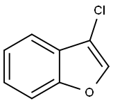 Benzofuran,  3-chloro- Struktur