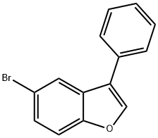 5-BROMO-3-PHENYLBENZOFURAN Struktur