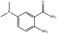 2-AMINO-5-(DIMETHYLAMINO)BENZAMIDE Struktur