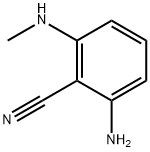 2-Amino-6-methylaminobenzonitrile Struktur