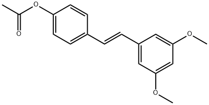 ACETYL-TRANS-RESVERATROL Struktur