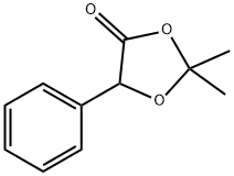 2,2-Dimethyl-5-phenyl-1,3-dioxolan-4-one Struktur