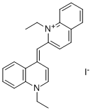 ETHYL RED IODIDE Struktur