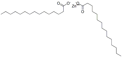 zinc pentadecanoate Struktur