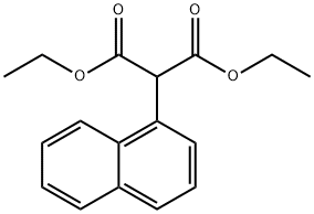 2-NAPHTHALEN-1-YL-MALONIC ACID DIETHYL ESTER Struktur