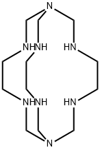 3,10-(2,5-Diazahexane-1,6-diyl)-1,3,5,8,10,12-hexaazacyclotetradecane Struktur