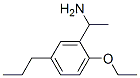 Benzenemethanamine, 2-ethoxy-alpha-methyl-5-propyl- (9CI) Struktur