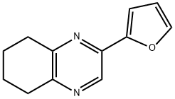 Quinoxaline, 2-(2-furanyl)-5,6,7,8-tetrahydro- (9CI) Struktur