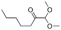 1,1-dimethoxyheptan-2-one Struktur