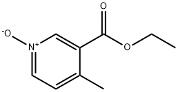 ethyl 4-methyl-1-oxido-pyridine-3-carboxylate Struktur