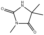 3,5,5-trimethylimidazolidine-2,4-dione Struktur