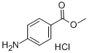 METHYL 4-AMINOBENZOATE HYDROCHLORIDE Struktur