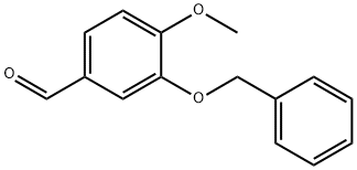 3-Benzyloxy-4-methoxybenzaldehyde Structure