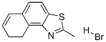8,9-dihydro-2-methylnaphtho[1,2-d]thiazole hydrobromide  Struktur