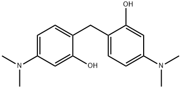 2,2'-Methylenebis[5-(dimethylamino)phenol] Struktur