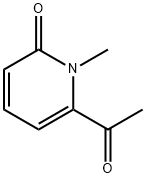 2(1H)-Pyridinone, 6-acetyl-1-methyl- (9CI) Struktur