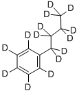 N-BUTYLBENZENE-D14 Struktur