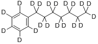 N-HEPTYLBENZENE-D20 Struktur