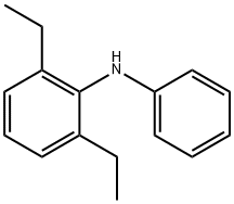 Benzenamine, 2,6-diethyl-N-phenyl- (9CI) Struktur