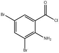 2-aMino-3,5-dibroMobenzoyl chloride Struktur