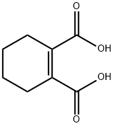 3,4,5,6-tetrahydrophthalic acid Struktur