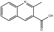 2-METHYL-QUINOLINE-3-CARBOXYLIC ACID Struktur