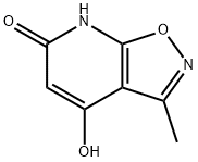 Isoxazolo[5,4-b]pyridin-6(7H)-one, 4-hydroxy-3-methyl- (9CI) Struktur