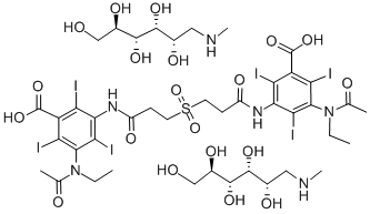 iosulamide meglumine Struktur