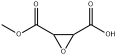 2,3-Oxiranedicarboxylicacid,monomethylester(9CI) Struktur