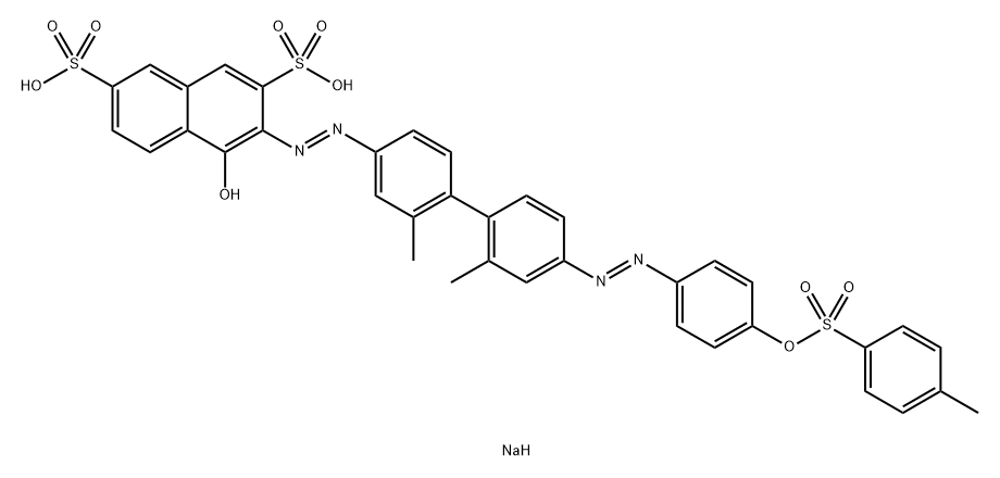 Acid Red 111 Struktur