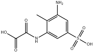 2'-methyl-3'-amino-5'-sulfooxanilic acid Struktur