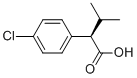 (R)-2-(4-CHLORO-PHENYL)-3-METHYL-BUTYRIC ACID Struktur