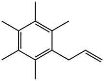 3-(2,3,4,5,6-PENTAMETHYLPHENYL)-1-PROPENE Struktur