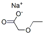 sodium ethoxyacetate Struktur