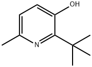 2-tert-butyl-6-methyl-3-hydroxypyridine Struktur