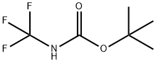 Trifluoromethylcarbamic acid 1,1-dimethylethyl ester Struktur