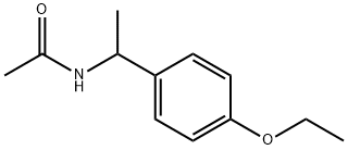 Acetamide, N-[1-(4-ethoxyphenyl)ethyl]- (9CI) Struktur