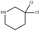 Piperidine, 3,3-dichloro- (9CI) Struktur