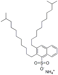 ammonium diisododecylnaphthalenesulphonate  Struktur