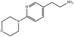 2-(6-Morpholinopyridin-3-yl)ethanaMine Struktur