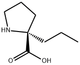 L-Proline, 2-propyl- (9CI) Struktur