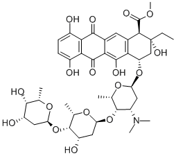 Marcellomycin Struktur