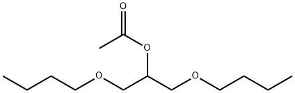 1,3-Dibutoxy-2-propanol acetate Struktur