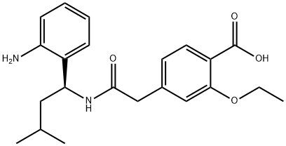 2-Despiperidyl-2-amino Repaglinide Struktur