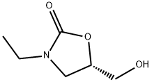 2-Oxazolidinone,3-ethyl-5-(hydroxymethyl)-,(5S)-(9CI) Struktur